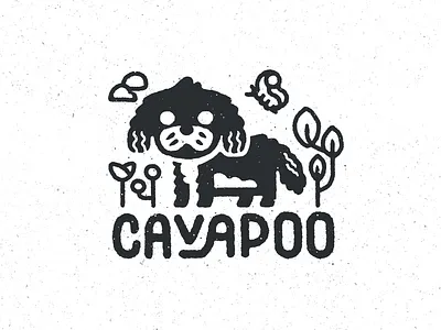 Cavapoo animal cavapoo cute dog drawing illustration pet procreate pup puppy