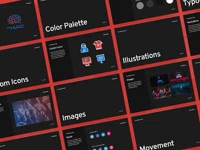The Mental Craft – Branding Book (Bridging Gaming & Psychology) brand book brand indentity branding color psychology esports gamers gaming icons illustrations logo mental health psychology style guide