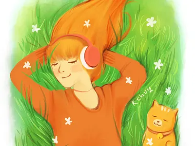 Chilling time animal artwork animation children illustration design graphic design illustration ui