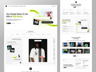 Forma AI - AI Mockup Generator Website clean design landing page landing page design mockup mockup generator mockup generator landing page mockup generator website saas saas landing page saas website ui ui design uiux uiux design ux web web design website website design