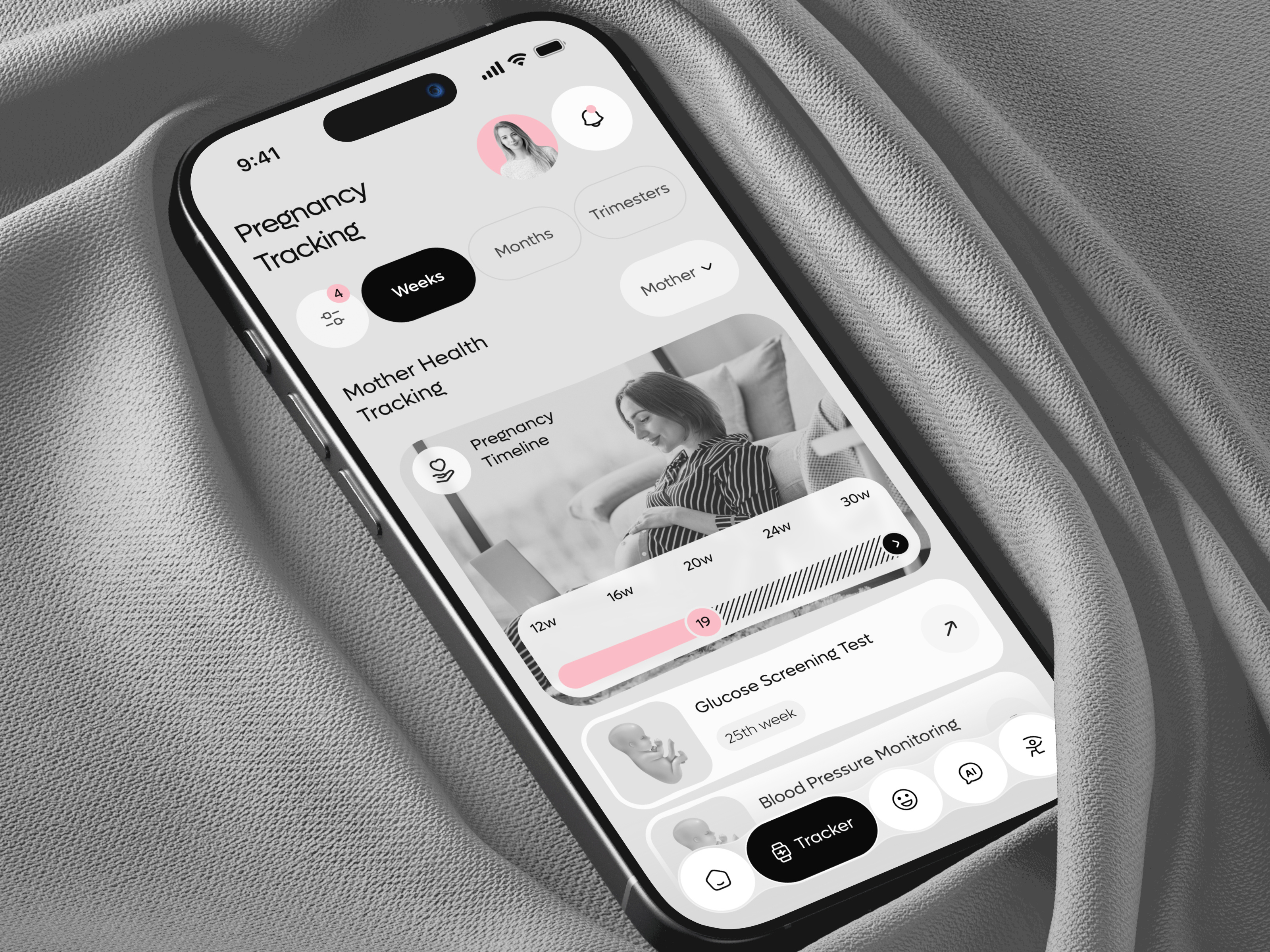 Momly Mobile Application | Potential | UI Design