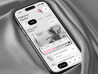 Momly Mobile Application | Potential | UI Design 3d app branding design mobile mobile app ui uiux design ux