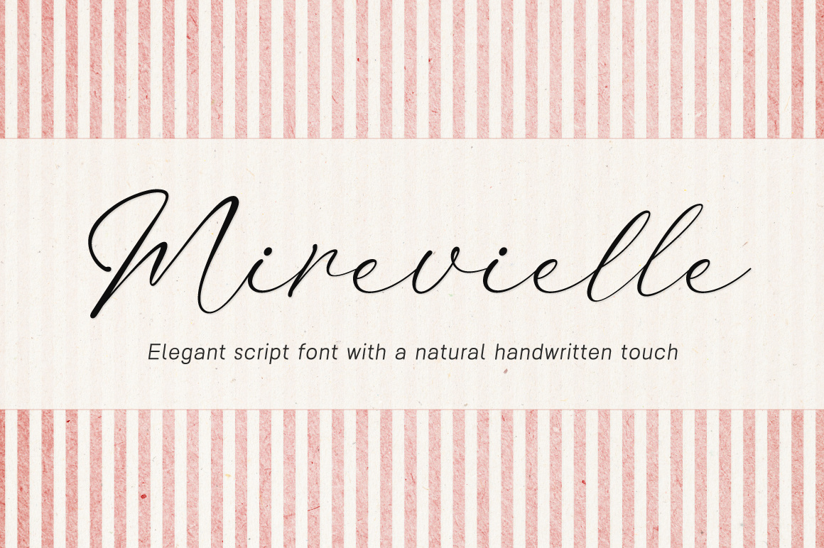 Mirevielle — Elegant Branding Script beautylogo branding chic classy elegant fashion feminine handwritten luxury minimal modern professional script signature smooth