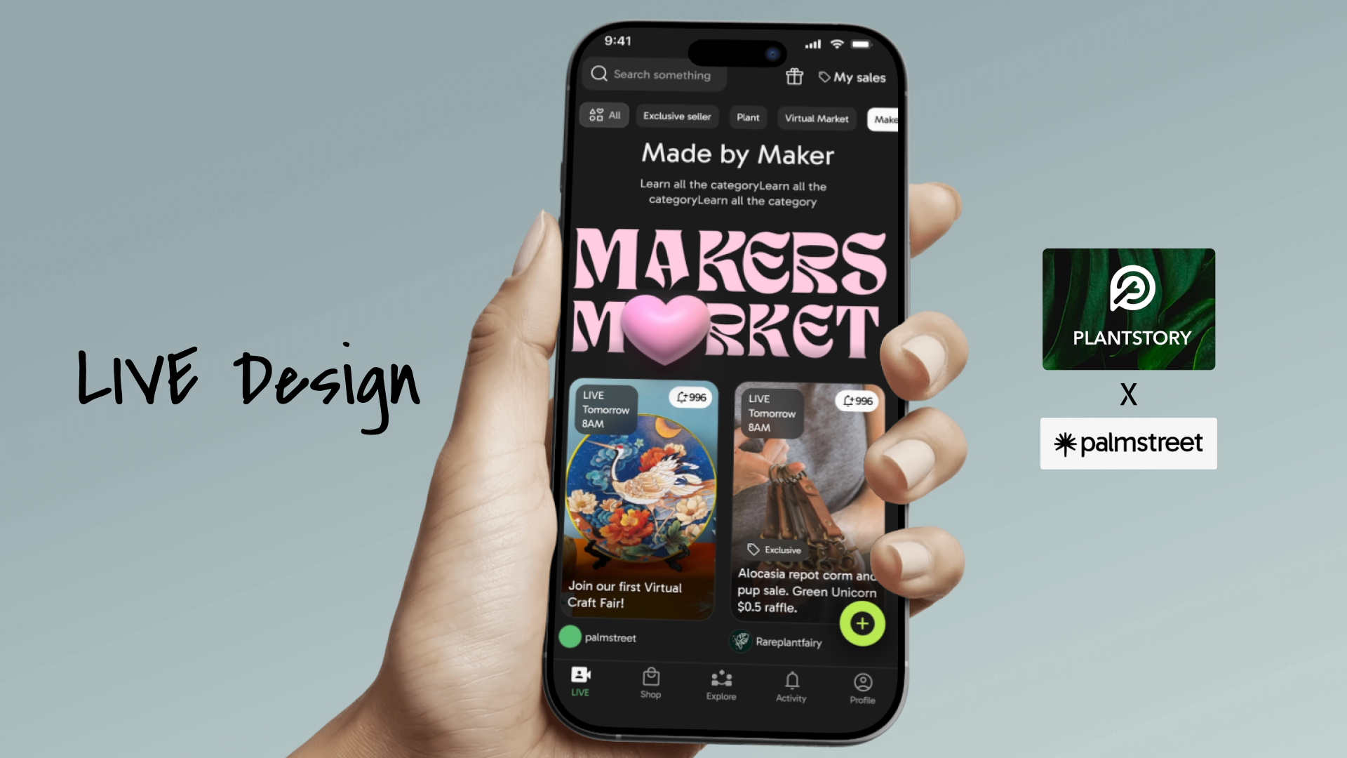 LIVE App & Web Design 3d 4d，create animation branding cinema concept design design difference graphic design illustration logo motion graphics typography ui ux vector