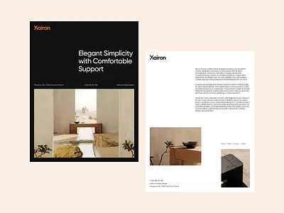 Kairon - E-Commerce Furniture Poster branding design ecommerce ecommerceposter ecommercewebsite editorial flyer furniterapp furniture furnitureposter graphic design poster storeapp storewebsite ui