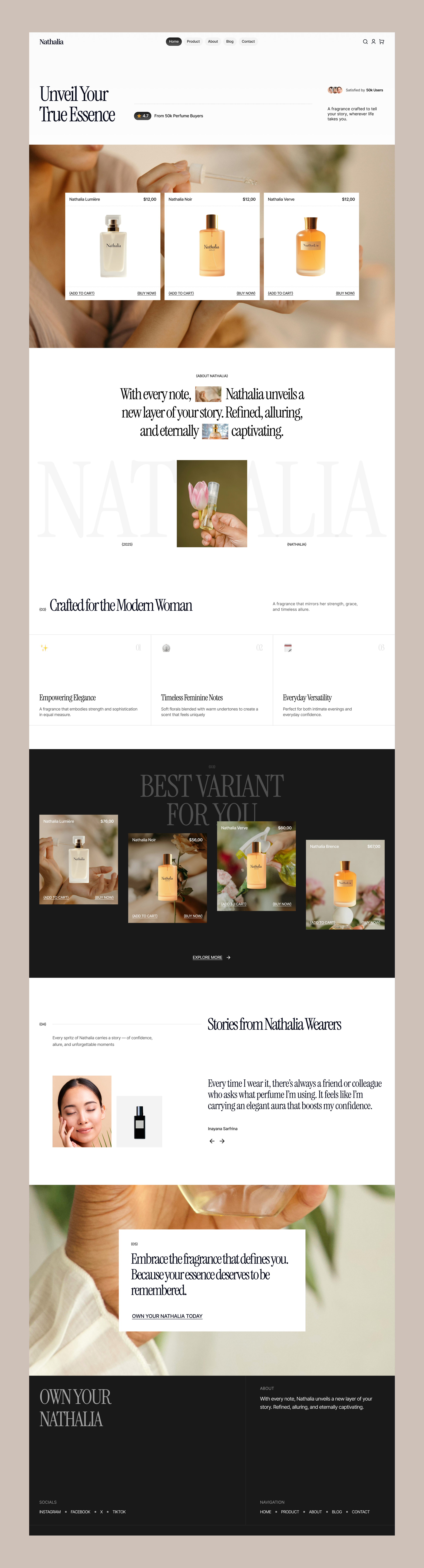 Example of Single Landing Page