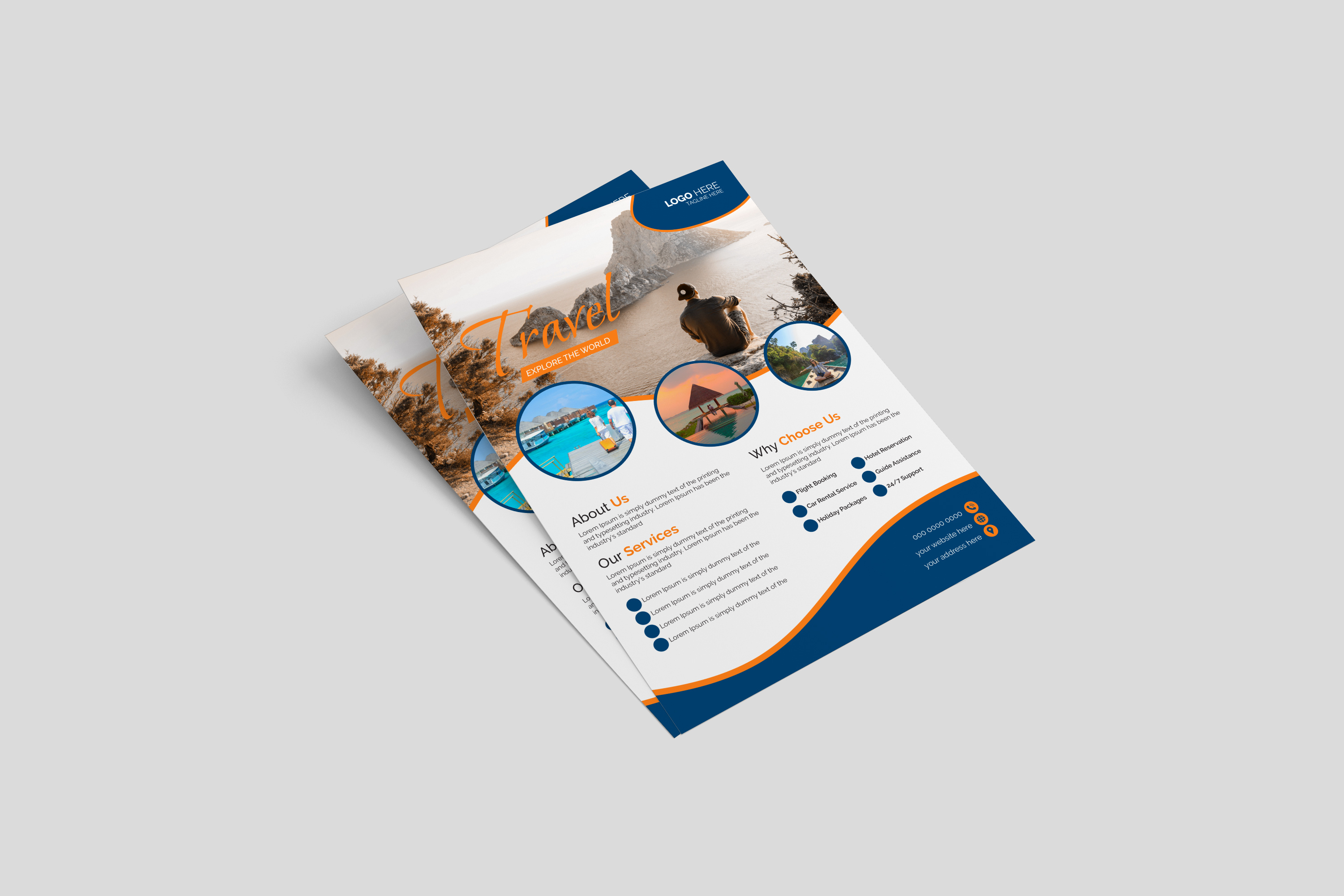 professional travel agency flyer design adventure destination flyer flyer design holiday marketing flyer print design summer design tour package tourism tourism flyer travel travel ad travel agency travel brochure travel flyer travel poster travel promotion travel template vacation