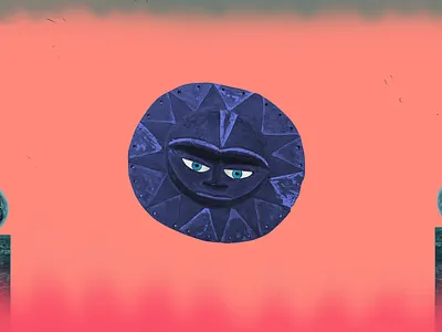 "The MASK's Dancing" african animation art branding cartoon color pencil design draw dream electro fun illustration mask motion design music video mapping water ink