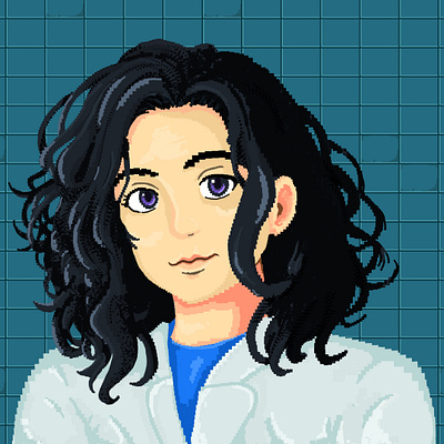 LionMouth DoorKnocker Avatar avatar design gamer girl gaming graphic design hand drawn icon design illustration lab microbiology pixel pixel art pixels profile photo science scientist twitch vector vector illustration vectorart