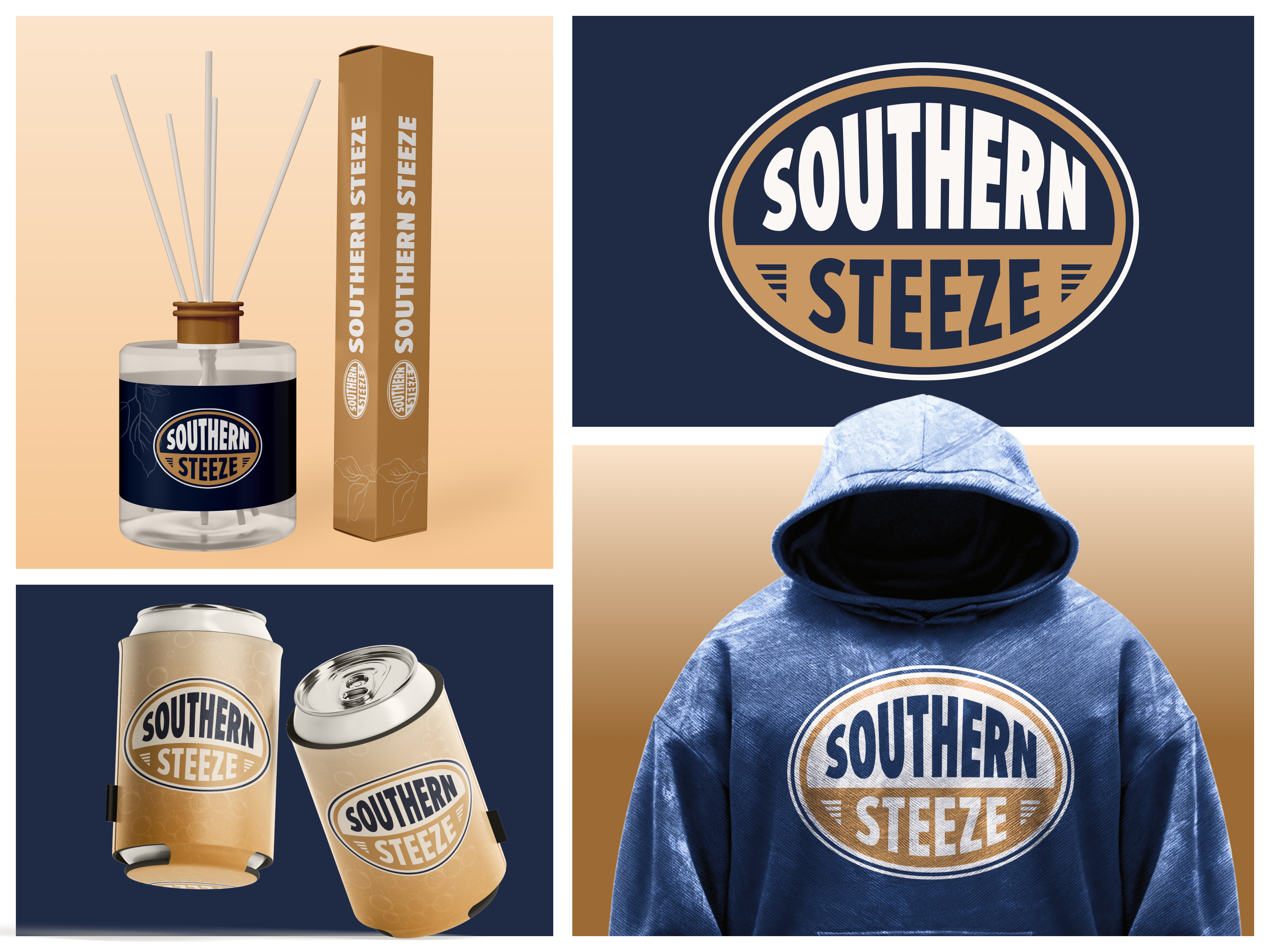 Southern Steeze Brand Identity bold brand identity brandidentity branding design fashion graphic design hoodie design lifestyle branding logo logoexploration merch retro design streetwear streetwear logo wingly