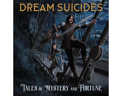 Tales of Mystery and Fortune X Diego Abreu album cover history music painterly people story
