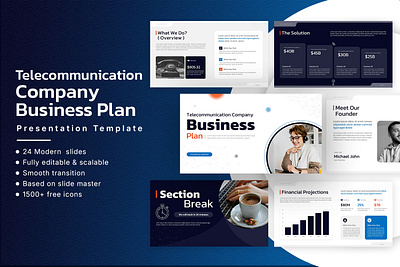 Telecommunication Company Business Plan Presentation business plan ppt business presentation business strategy company profile ppt corporate slides google slides ppt google slides template investor presentation pitch deck powerpoint template presentation template professional ppt slide deck slide design telecom business telecom company telecom ppt telecom slides telecommunication template download