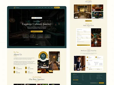 Tastiva – Premium Restaurant Theme UI Design cafe theme design creative web design dribbble ui design figma ui design fine dining website food website design interface design landing page ui luxury restaurant design modern restaurant ui premium theme design responsive web design restaurant landing page restaurant theme design restaurant ui design restaurant web design restaurant website ux design web ui design wordpress theme design