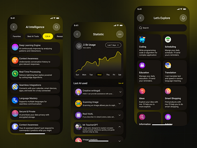 NeuraME - AI Assistant Mobile App aiapp aiassistant aidesign appconcept appshowcase artificialintelligence chatbotdesign futureofai futuretech interactiondesign minimaldesign mobileappdesign moderninterface neuralnetwork nextgenai productivityapp smartapp smartassistant uidesign uxdesign