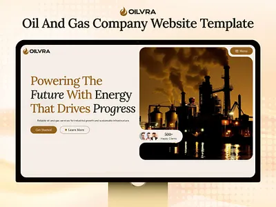Oilvra – Best Oil and Gas Company Framer Template animation design designtocodes framer gas gas company illustration multipage oil oil and gas oil and gas template oil company one page personal portfolio template ui ui design