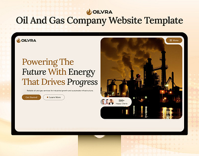 Oilvra – Best Oil and Gas Company Framer Template animation design designtocodes framer gas gas company illustration multipage oil oil and gas oil and gas template oil company one page personal portfolio template ui ui design