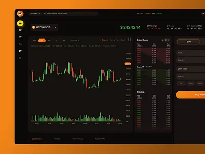 Order Book DEX Platform | Crypto dashboard crypto crypto dashboard dashboard dex fintech orderbook prop trading swap trading trading web app