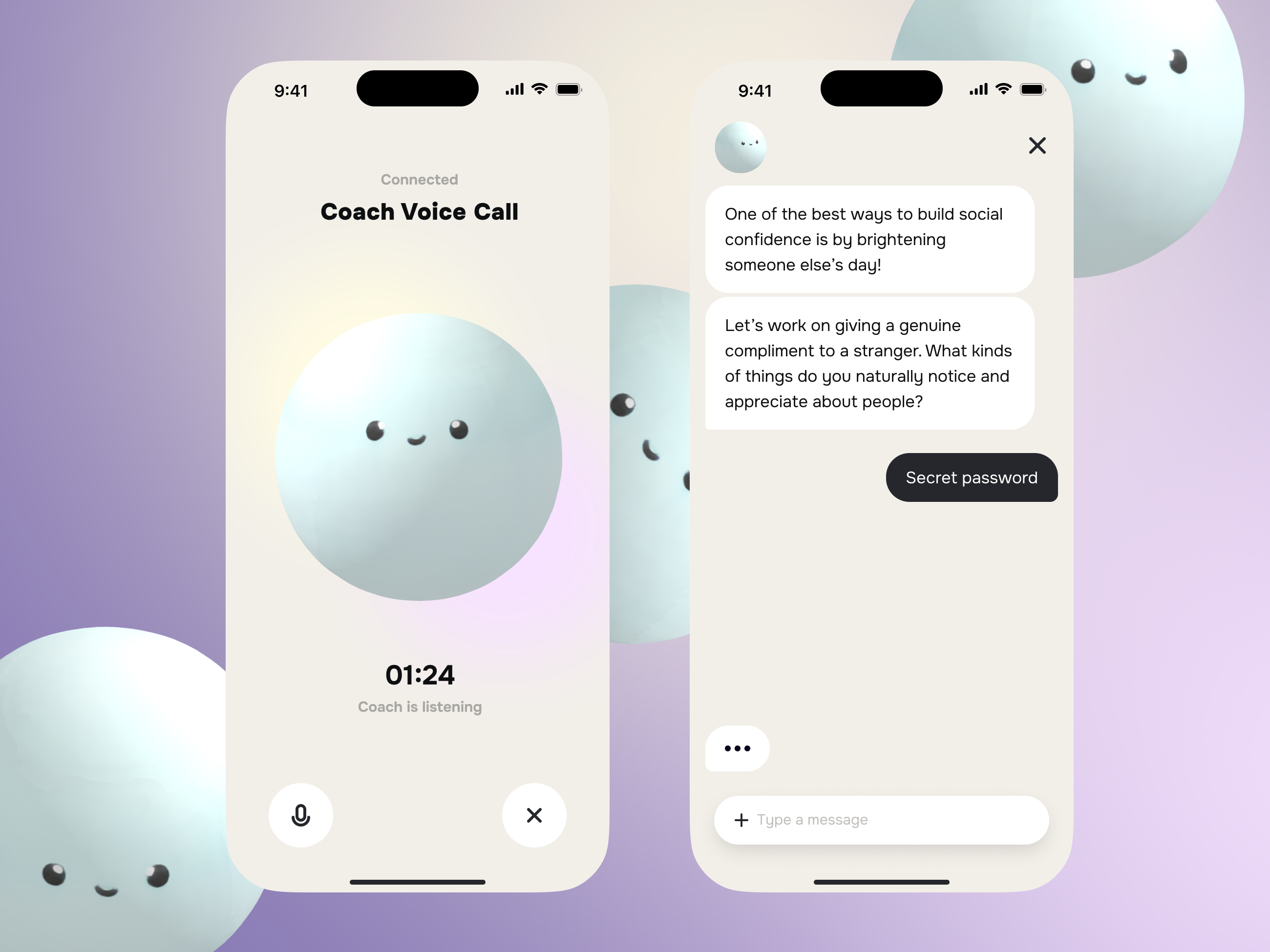 Example of Ai App Design Concept