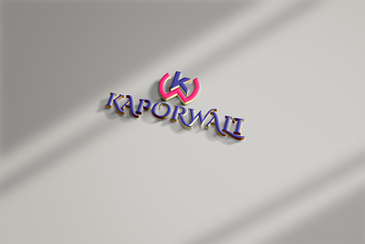 KAPORWALI LOGO DESIGN 3dlogo brandidentity brandlogodesign clothingbrand creativelogo designinspiration elegantdesign fashionbrandlogo fashionlabel kaporwali lettermarklogo logobranding logodesign logoshowcase luxurybranddesign luxuryfashion minimallogo moderntypography stylishlogo visualbranding