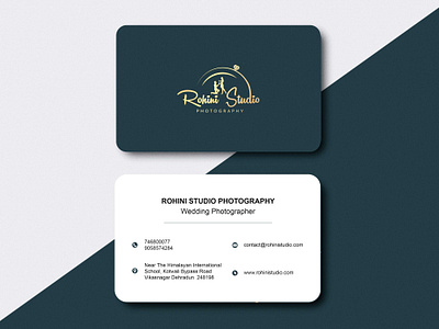 Wedding photographer Business card design business card business card design corporate card design design graphic design logo modern card design ui visiting card visiting card design wedding card