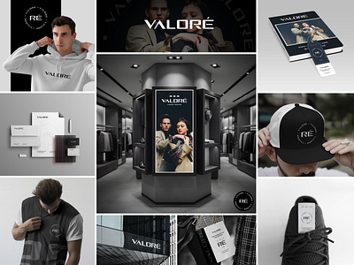 Valore — Luxury Fashion Brand Identity & Logo Design apparel apparel logo brand guideline brand identity branding clothing clothing brand identity clothing logo custom logo fashion fashion brand identity fashion logo graphic design logo logo design luxury brand identity luxury logo modern logo typography logo typrface