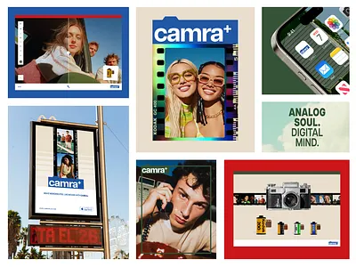 CAMRA+ — Sneak Peek: Analog Soul, Digital Mind agency ai analog art brand identity branding classic creative design graphic modern retro tech visual identity