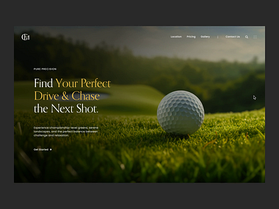 Golden Horizon (Art Direction & UI Animation) 3d animation branding design graphic design illustration logo motion graphics ui ui elements uidesign ux web web design