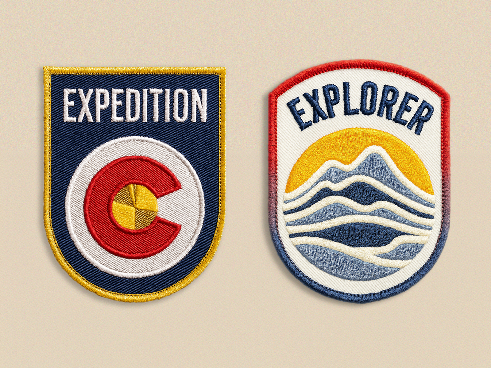 Example of Iconic, Custom Badge Design For The Bold