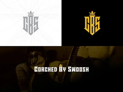 CBS Monogram Logo, Emblem, Badge Logo, Branding, Boxing antique badge boxing club coach design display emblem fighting font hand lettering illustration lettering logo logo type monogram old punch vintage
