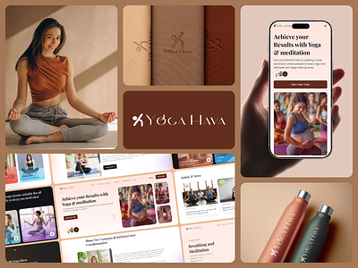 Wellness Brand & Yoga Website CRO-Driven Experience design brandidentity crodesign design fitness website health website ideatedlab landingpagedesign meditation website mindfulness mobileui relaxation responsivedesign uiuxdesign webdesign wellness wellness brand yogaapp yogawebsite