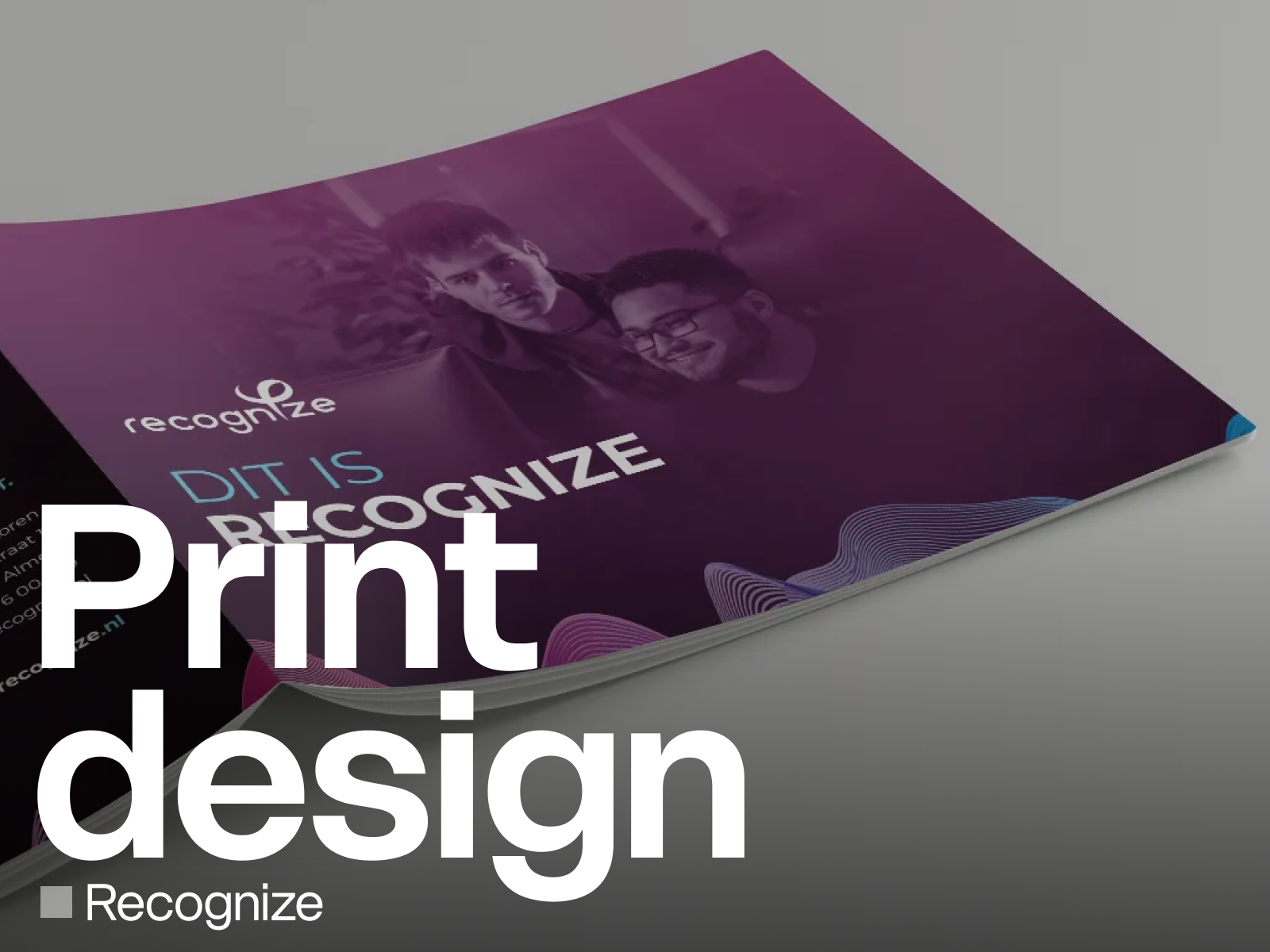 Print & Visual Identity Concept branding illustration print vector