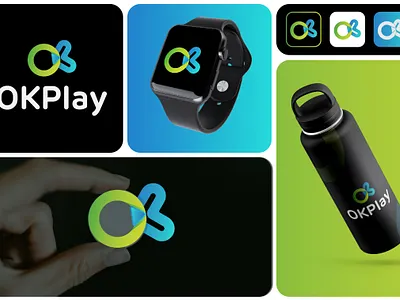 OKPlay Logo Creative Media Brand Identity app icon app logo brand identity colorful logo creative branding digital brand futuristic logo gaming logo gradient logo media identity modern branding modern identity modern logo motion design okplay play brand play logo streaming logo tech logo visual identity