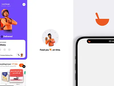 Swiggy Micro Interactions Part 2 3d adobe aftereffects animation branding design flat graphic design icon illustration logo minimal motion graphics ui