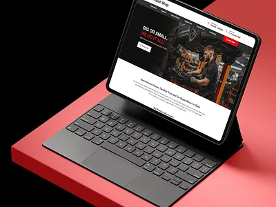 Car repair shop auto mechanic automobile branding business car clean design financing landing page logo mechanic modern multipurpose repair repair shop repair tips service uiux webflow