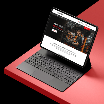 Car repair shop auto mechanic automobile branding business car clean design financing landing page logo mechanic modern multipurpose repair repair shop repair tips service uiux webflow