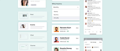 Circle - Web & App Design Animations 2d after effects animation app community component design system loop lottiefiles message micro interaction motion motion design motion graphics svg animation ui web design