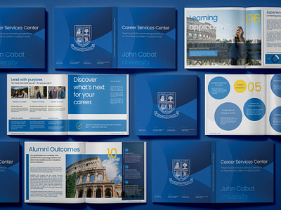 Graphic Design for Corporate & Higher Education Brand branding graphic design
