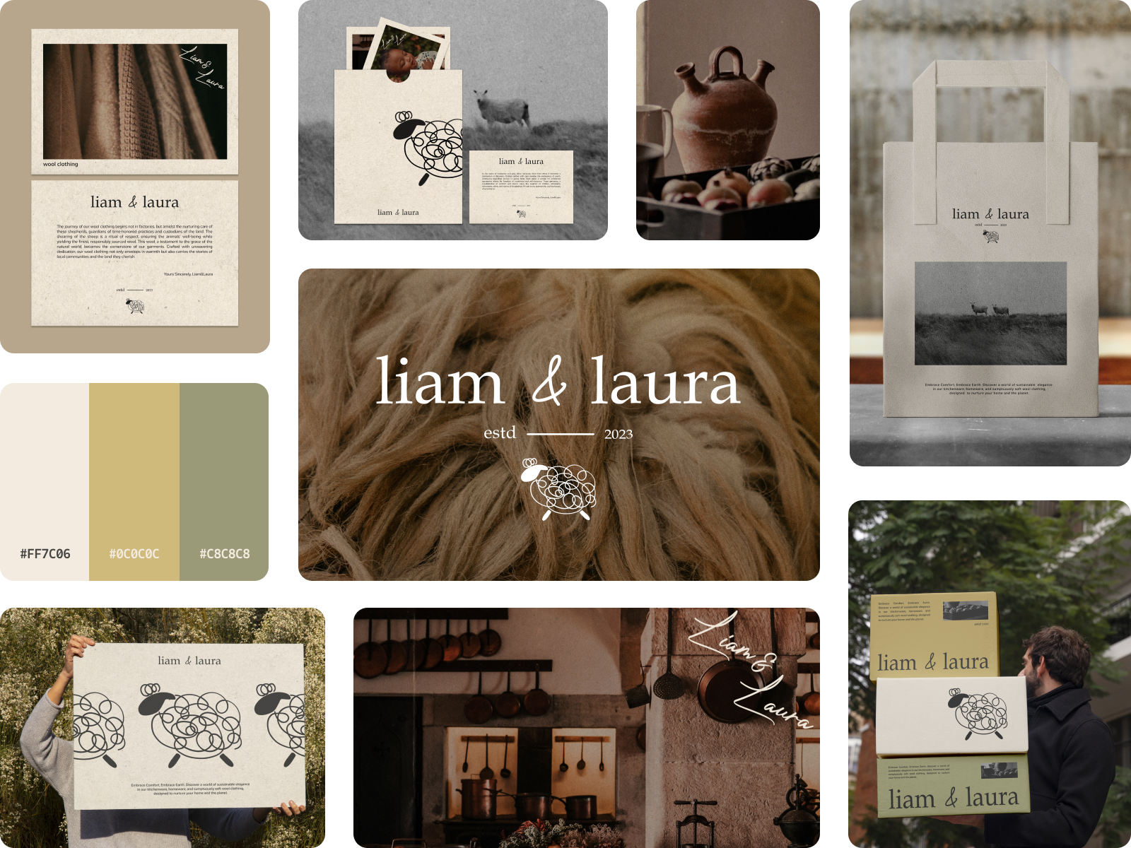 Example of Identity Mastery Branding Package