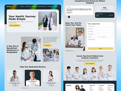Healthcare Website Design dental dentist website health industry healthcare healthcare app healthcare website hospital app hospital management hospital website medical website website design website ui