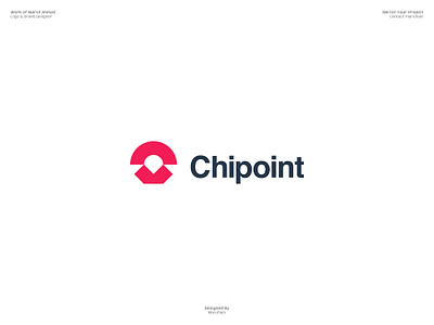 Logo Design for Chipoint adobe illustrator brand identity brand logo branding guidelines branding mockup custom logo dribbble logo design logo design branding logo designer logo presentation logomark logos logotype map mark marufiam modern logo visual identity