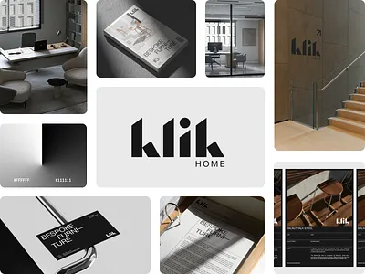 KLIK HOME | Identity | Branding 3d animation brand design branding design graphic design identity identity design illustration logo logo design motion graphics ui
