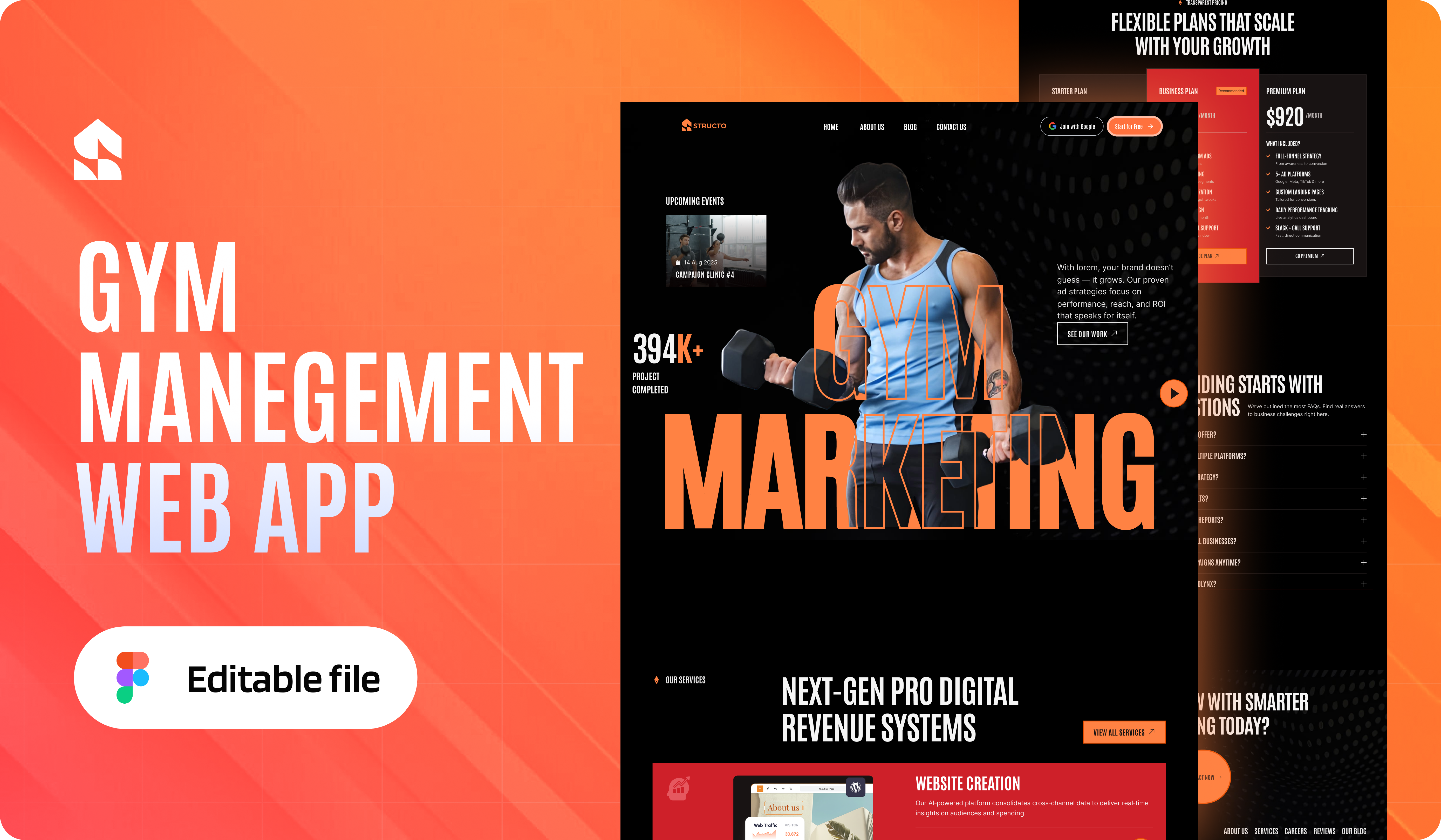 💪SaaS – Gym Management Website & Web App UI Design class booking software cloud based gym software fit tech ui design fitness center management tool fitness saas platform fitness studio management tool fitness studio software gym analytics platform gym crm system gym management saas gym management software gym operations software gym owner dashboard gym scheduling software gym software with mobile app saas for boutique gyms vegas web agency wellness brand website design