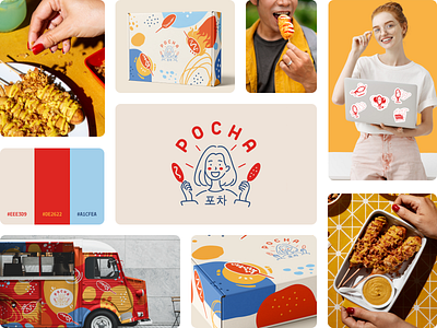 POCHA | Identity | Branding | Packaging 3d animation brand design branding design graphic design identity identity design illustration logo logo design motion graphics ui