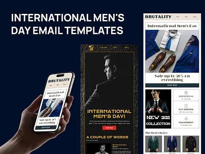 International Men’s Day Email Design design email email builder email campaign email design email marketing email newsletter email templates html email newsletter stripo email ux design web design