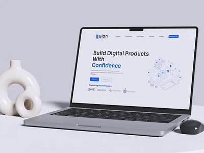 Ulan Software Software House Website for Development agency agency website animation branding digital products graphic design landing page logo software software design software development software house ui uiux ux web design website