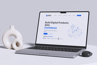 Ulan Software Software House Website for Development agency agency website animation branding digital products graphic design landing page logo software software design software development software house ui uiux ux web design website