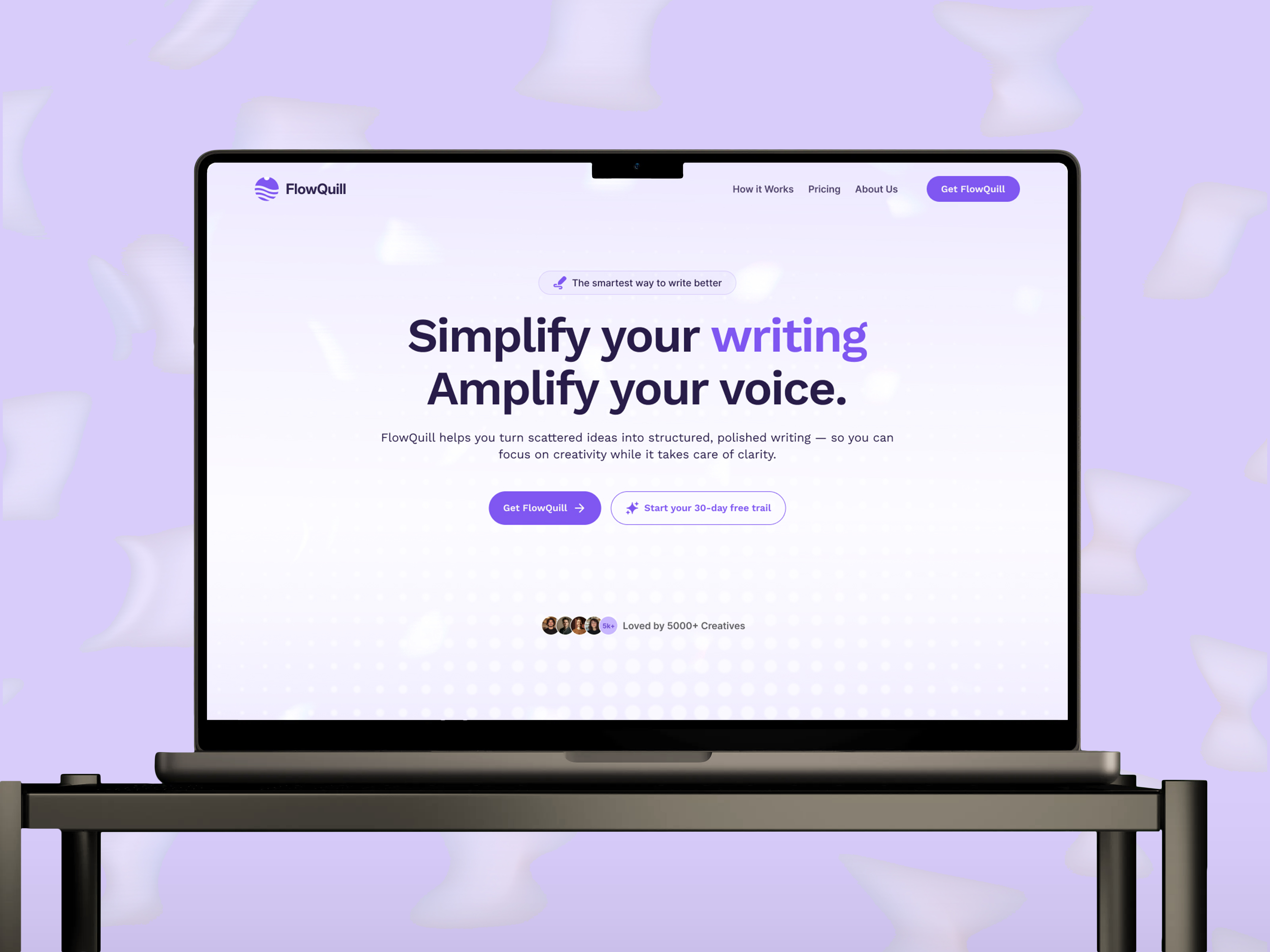 Example of Modern Website Design