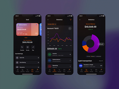 Finance App Dashboard Concept animations animated interactions animated ui animation animation app app interaction lottie modern motion graphics ui animation user interface ux animation web animation