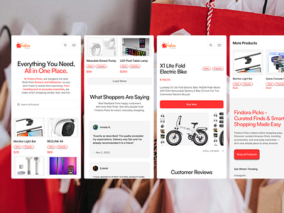 Findora Picks | E-commerce Brand Design & Development branding framer graphic design logo nocode product design ui uxui uxui designer web design web development