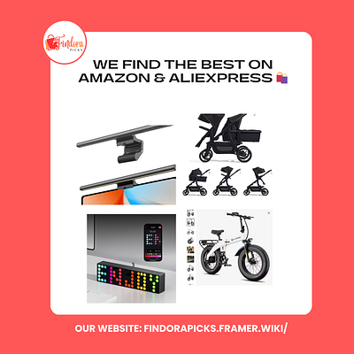 Findora Picks | E-commerce Brand Design & Development branding graphic design logo ui